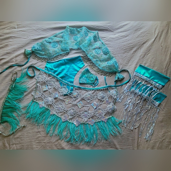 Diosa by Seco, Fiona 2 set MEDIUM CUSTOM TEAL - Picture 4 of 5